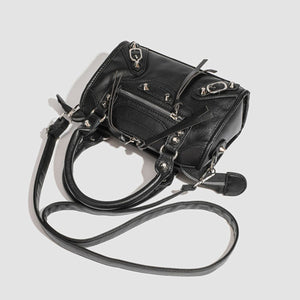 Black with crossbody bag with studded 8