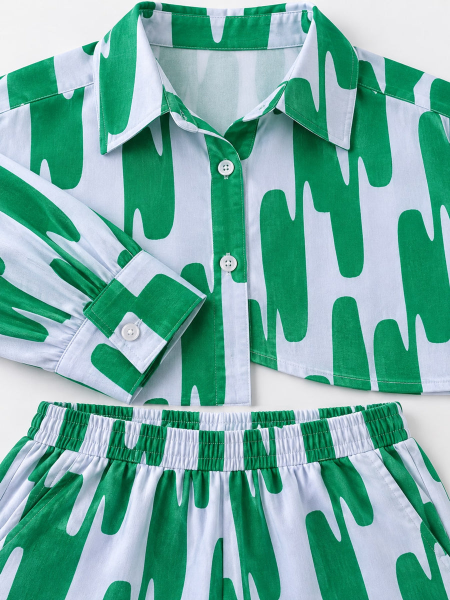 Emerald Green two-piece set