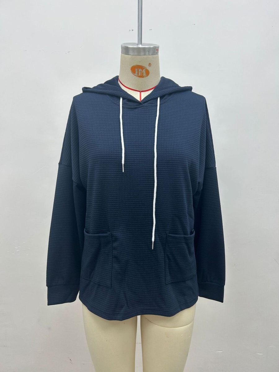 pullover hoodie in Dusty Pink