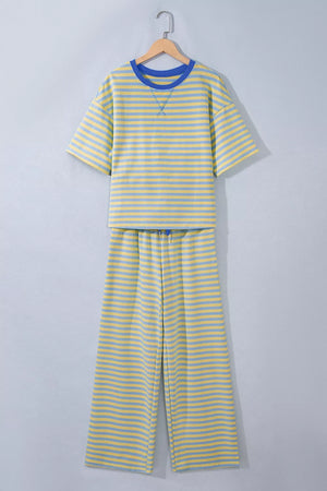 Sage pajama set with hip-length and pullover