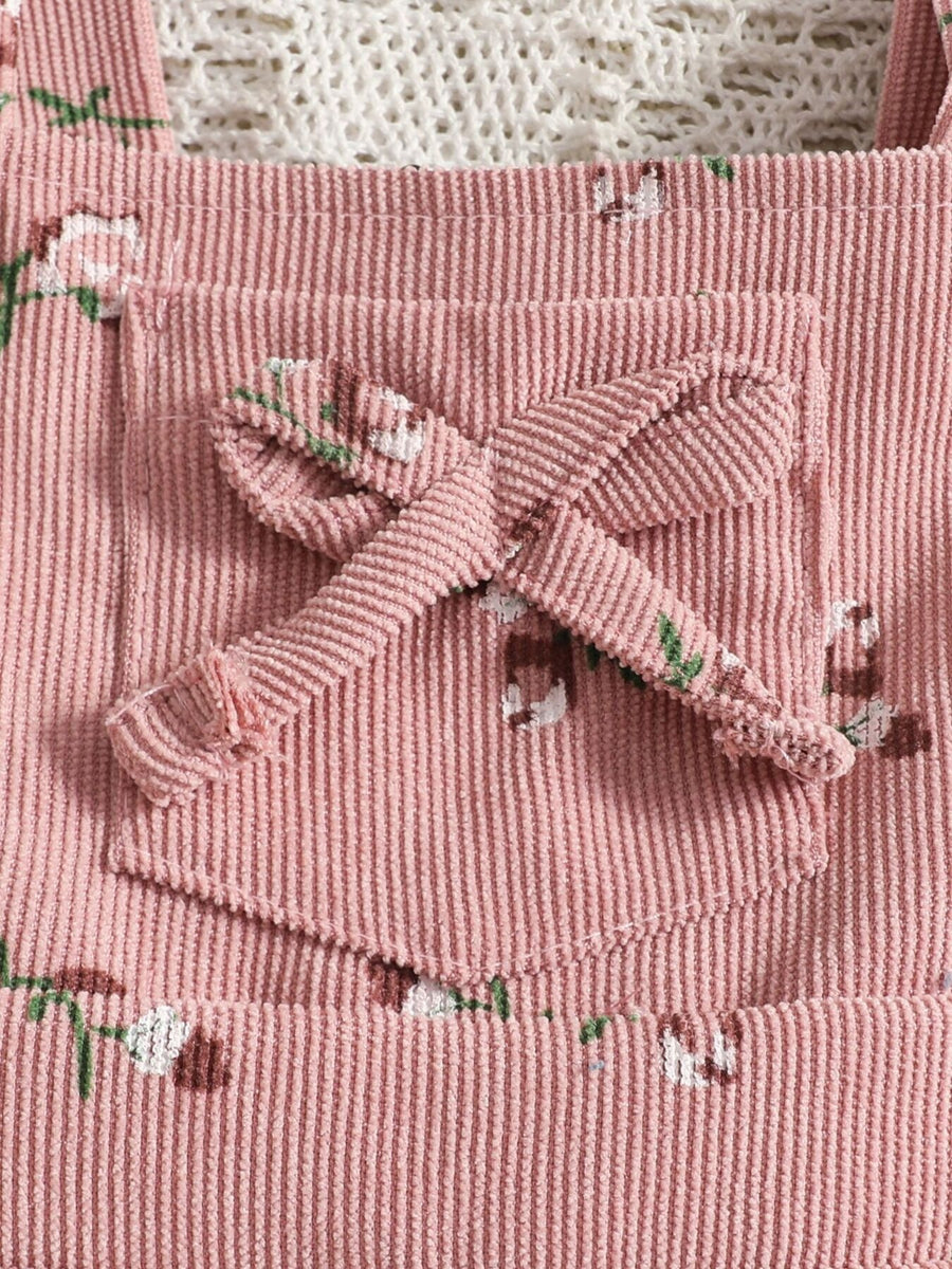 95% polyester, 5% spandex Care instructions: Machine wash cold overalls in Pink with relaxed silhouette
