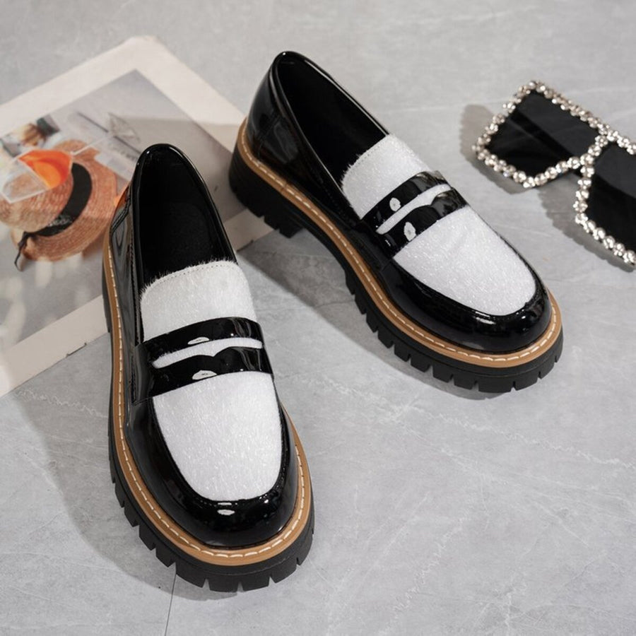 white loafers