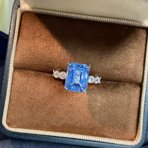 sky blue ring with not applicable and none