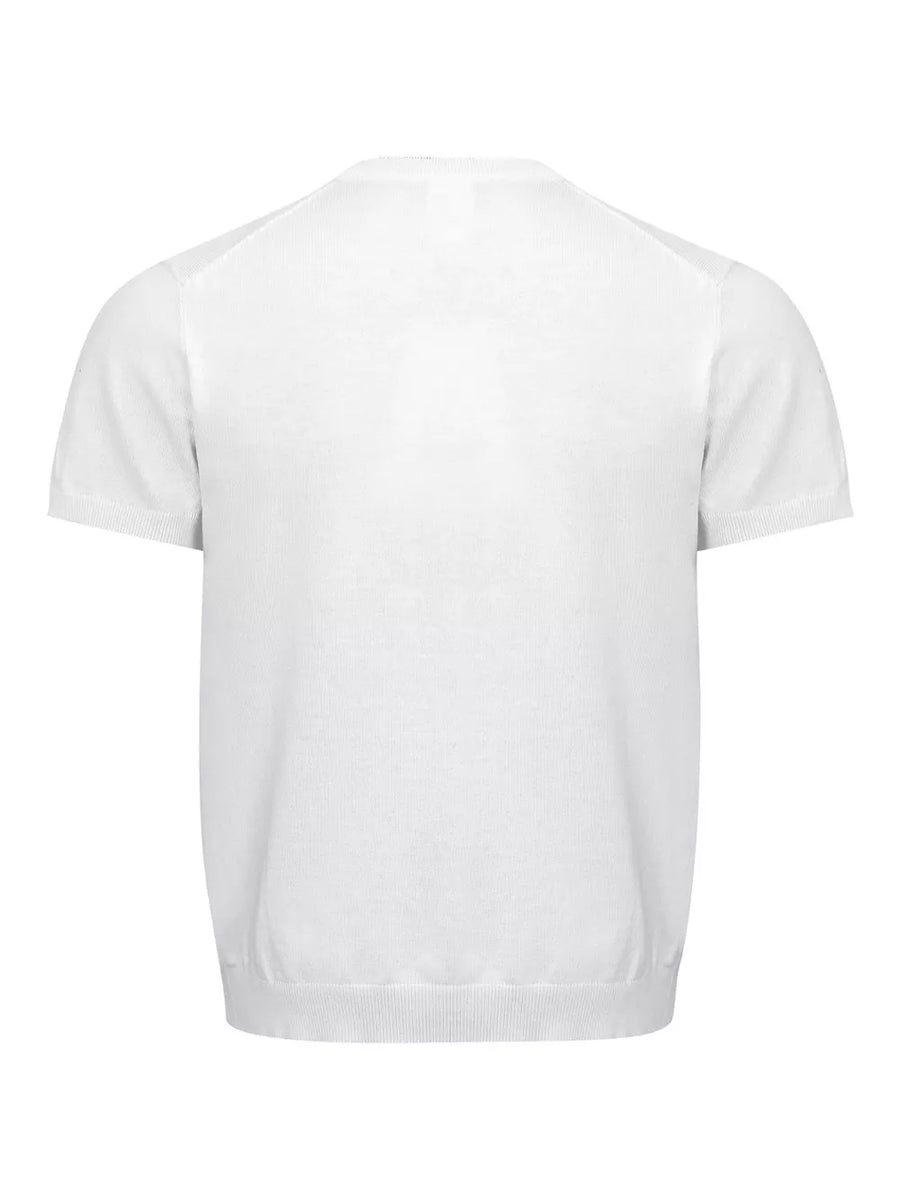 Men's Classic Short Sleeve Knit Top in Black