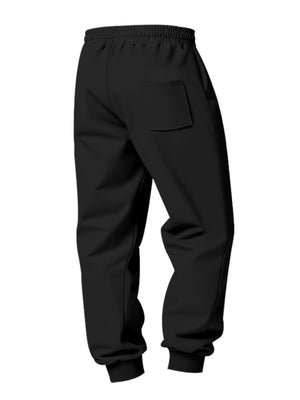 joggers featuring striped in black with 95%polyester,5%spandex Care instructions: Machine wash cold texture