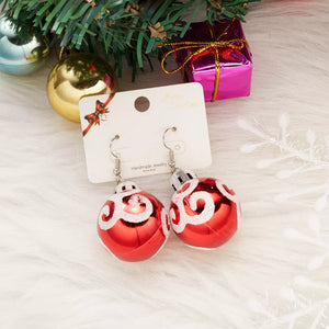 silver earrings featuring drop earrings and swirl