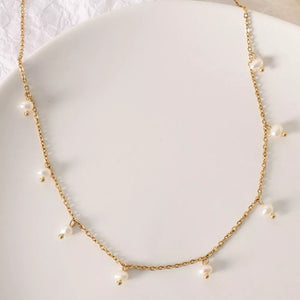 classic necklace in ivory with not applicable