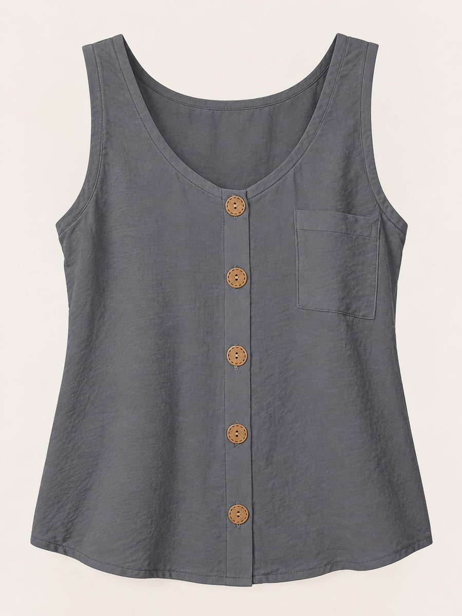 Blue tank top