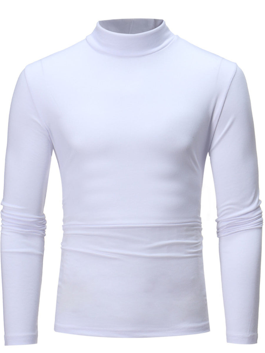 t-shirt in Light Gray with stretch and hip-length