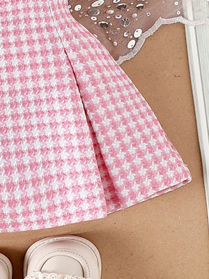 Children's Heart Short Sleeve Top And Skirt Set option 5