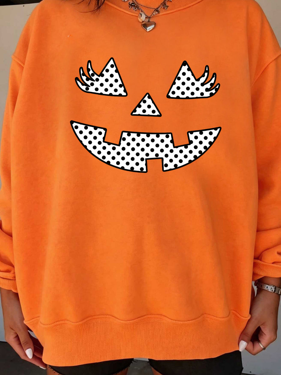 65% polyester, 35% cotton Care instructions: Machine wash cold sweatshirt in white with oversized silhouette