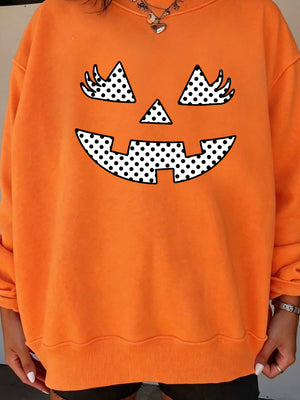 65% polyester, 35% cotton Care instructions: Machine wash cold sweatshirt in white with oversized silhouette