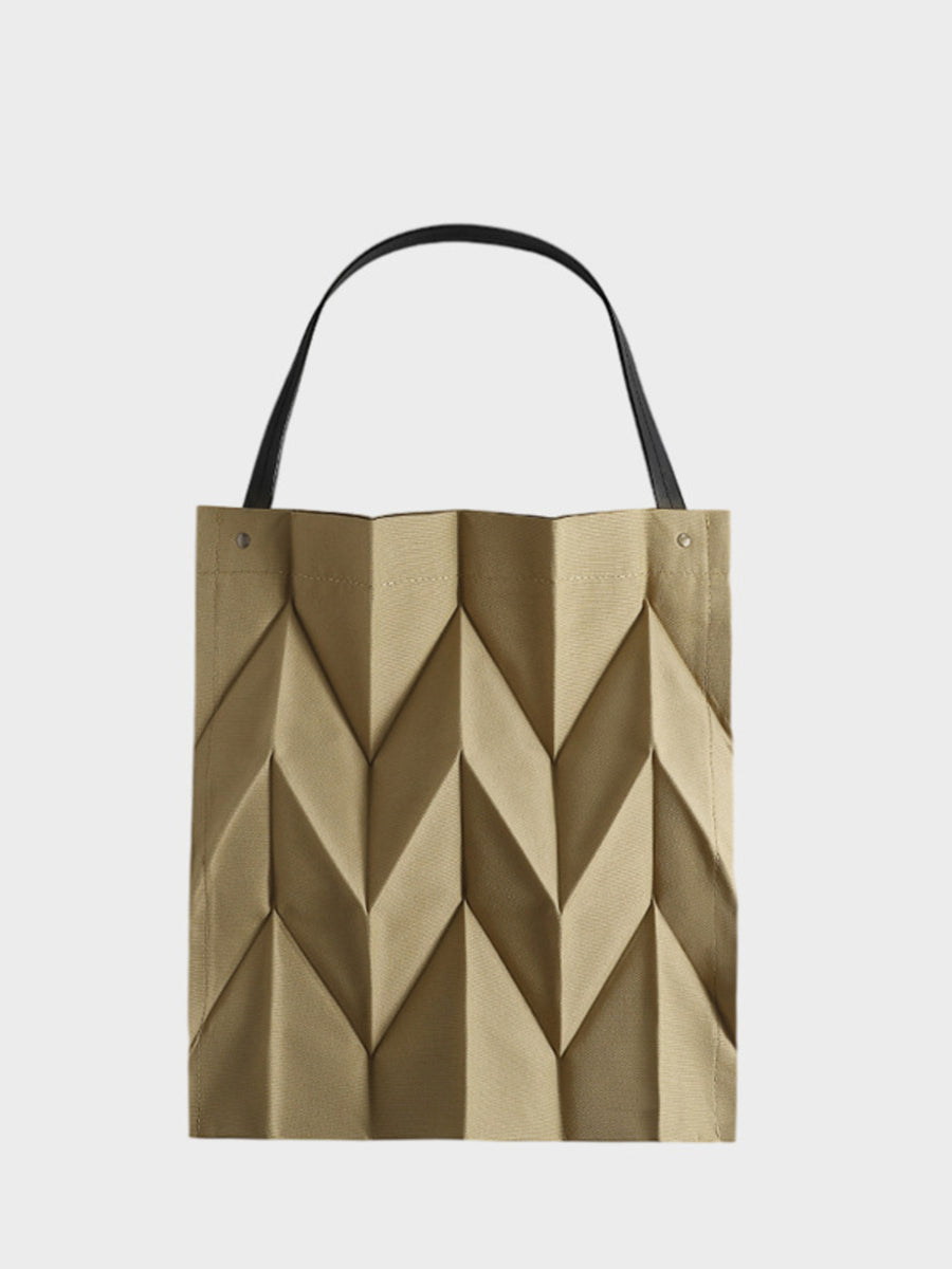 tote featuring geometric in Red with Canvas Imported Size & texture