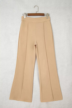 High Waist Full Length Regular Fit Pants option 9