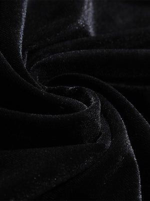 Black slim t-shirt with turtleneck
