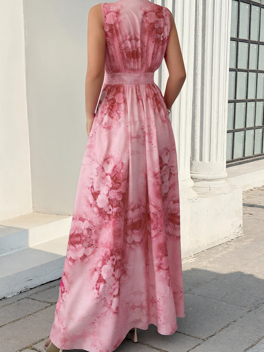 blush pink maxi dress with maxi and pullover
