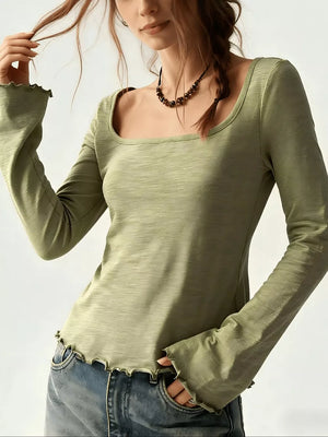 100% polyester Care instructions: Machine wash cold t-shirt in Light Green with slim silhouette