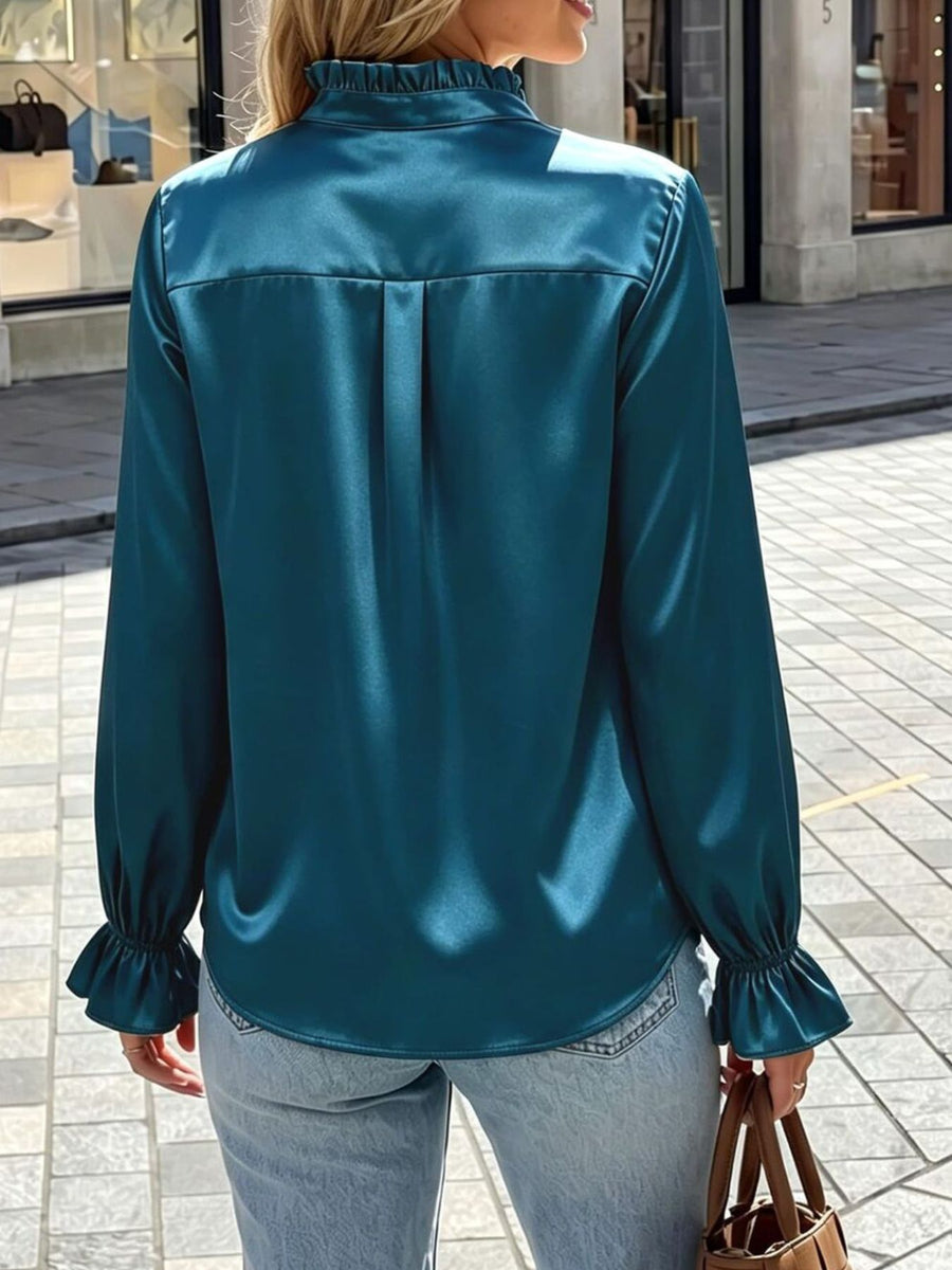 blouse in Apricot Color