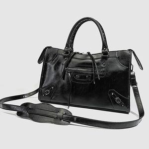 Black handbag