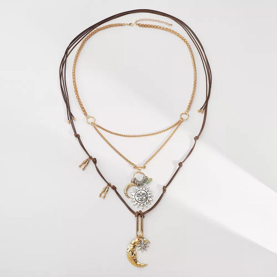 Style B necklace with long and clasp