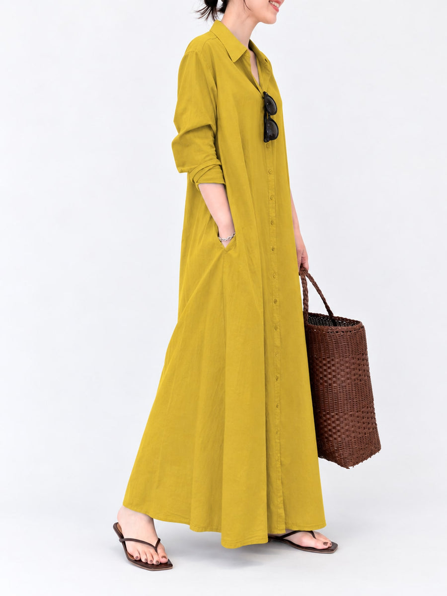 shirt dress in Navy