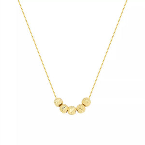 gold necklace