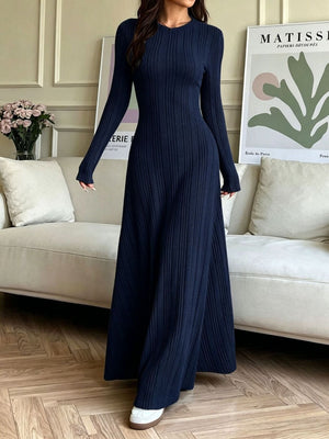 light gray sweater dress