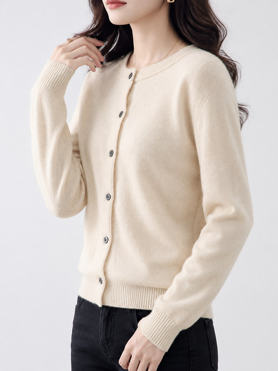 Viscose fiber and polyester Care instructions: Hand wash cold cardigan in Golden Camel with relaxed silhouette