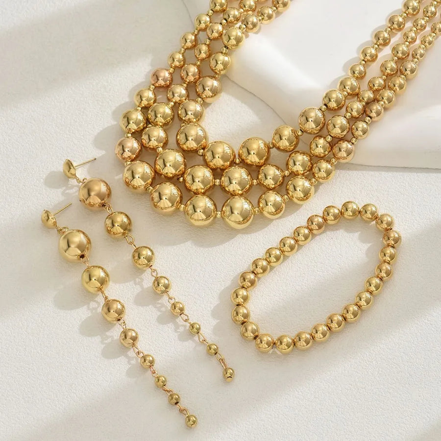 18K Gold-Plated,Stainless Steel Care instructions: Avoid wearing during exercise jewelry set in Gold with not applicable