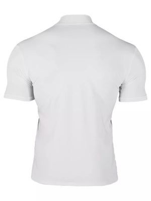 Men's Plus Size Short Sleeve Turtleneck T-shirt in Tan