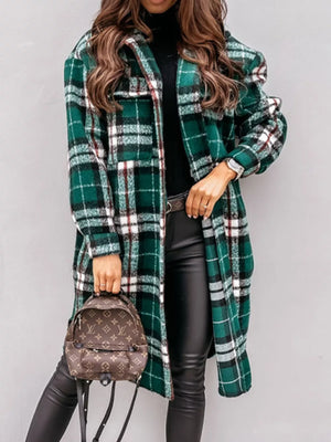 tan relaxed overcoat with collared