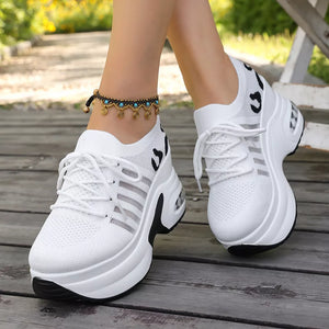 streetwear sneakers in white with not applicable