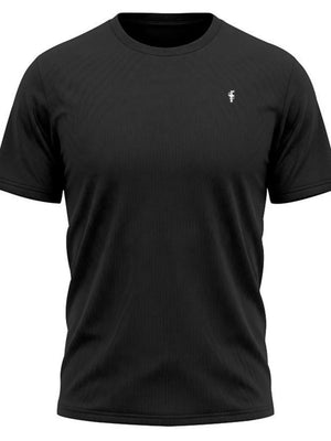 White Men's Classic Fit Crew Neck T-shirt Plus Size