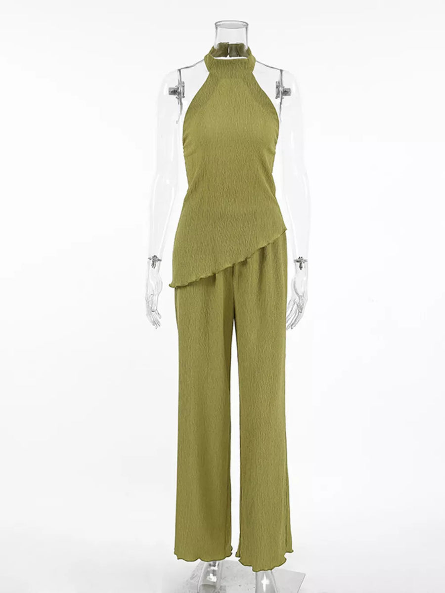 Khaki with Two-Piece Sets 10