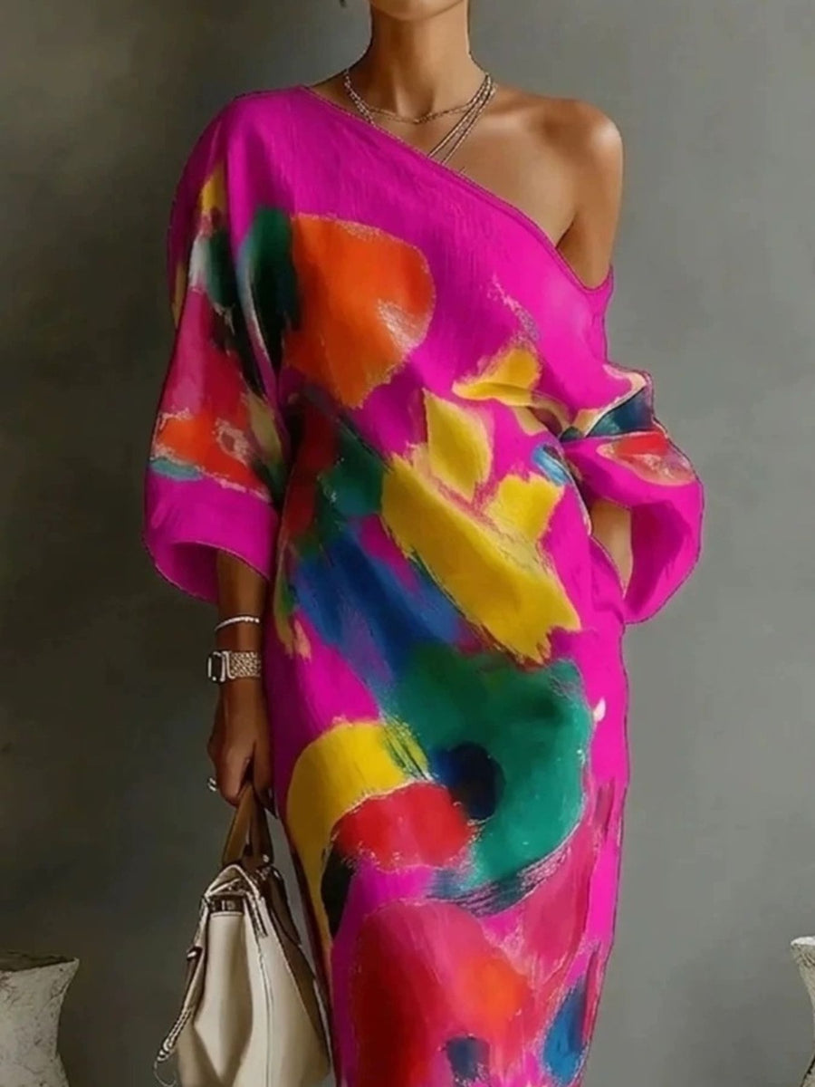 yellow maxi dress with maxi and pullover