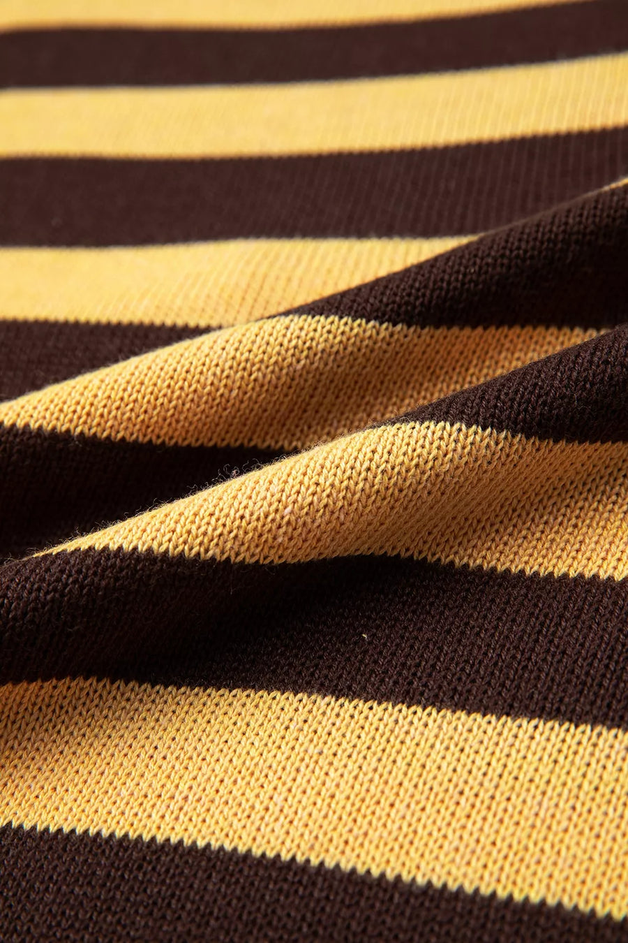 dark brown pullover sweater with pullover and striped