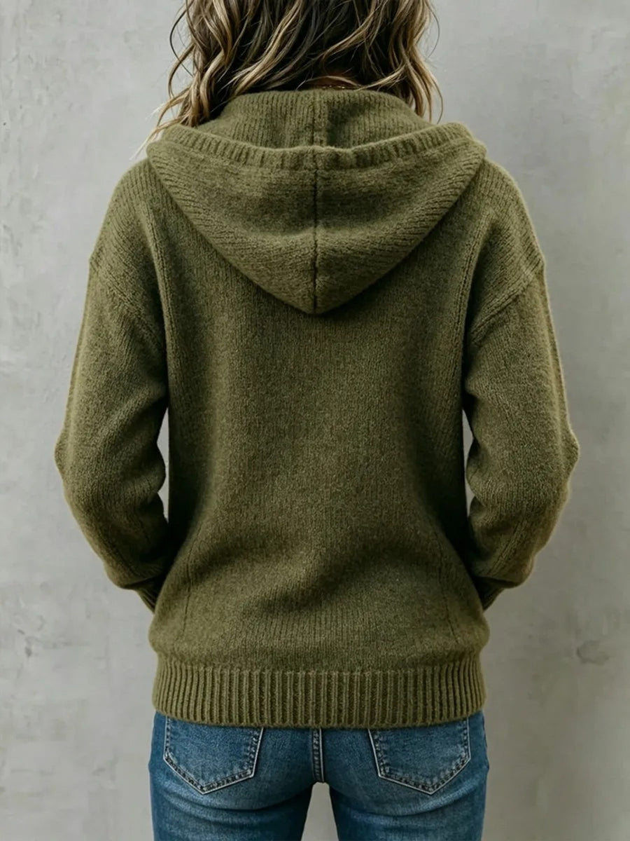 100% polyester Care instructions: Machine wash cold cardigan in Sky Blue with relaxed silhouette
