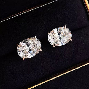 earrings in silver