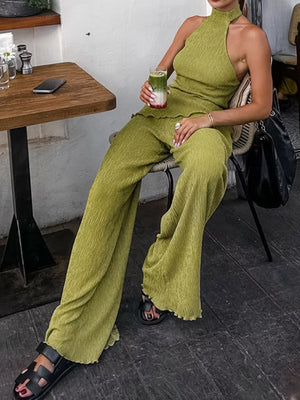 Khaki with Two-Piece Sets