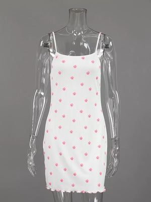White A-line wrap dress with v-neck