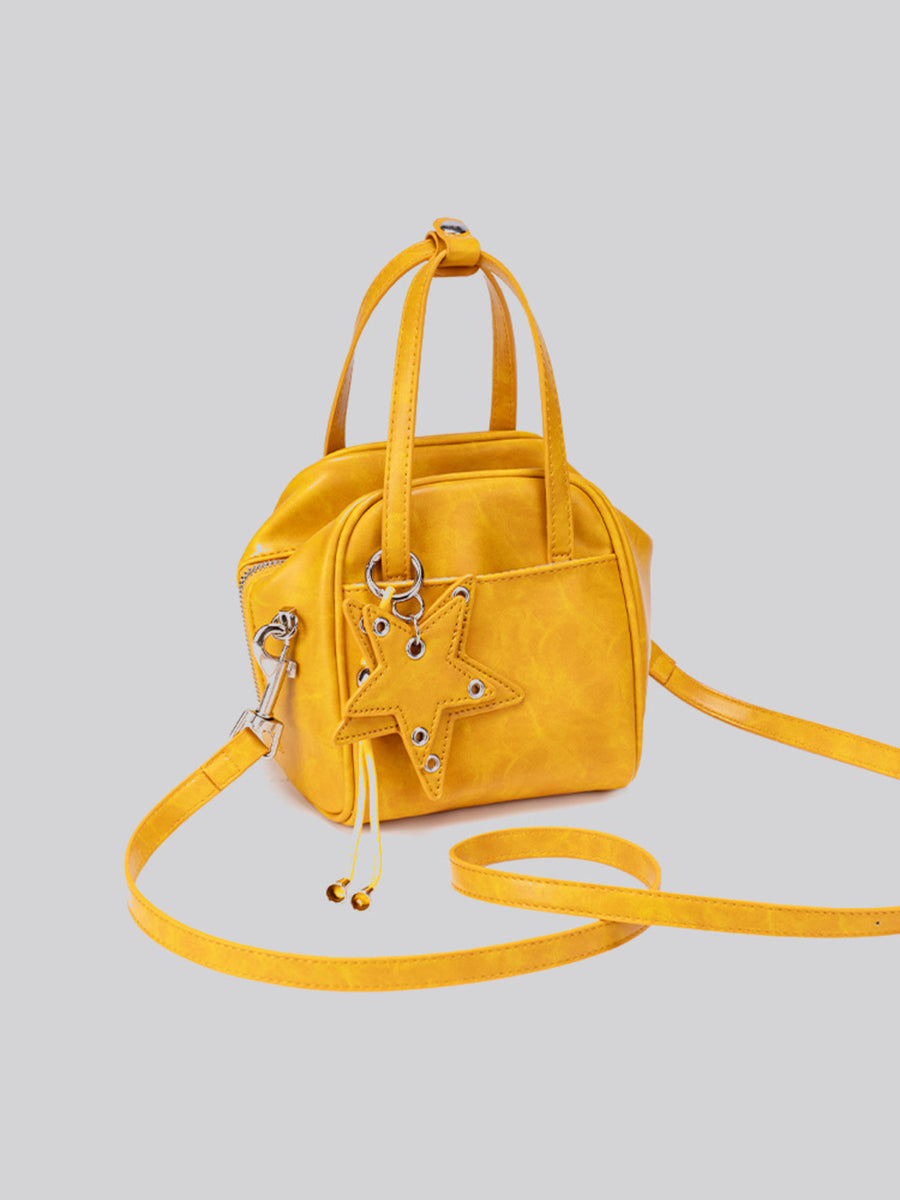 Yellow crossbody bag