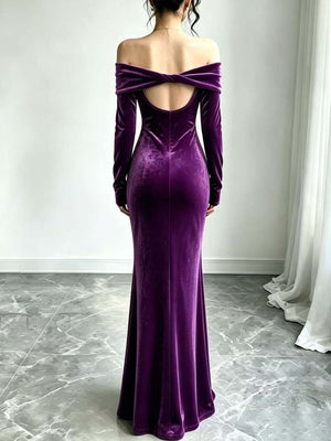 formal gown in Red
