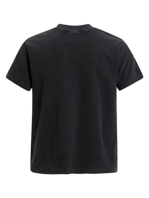 95%cotton,5%spandex Care instructions: Machine wash cold t-shirt in Black with regular silhouette