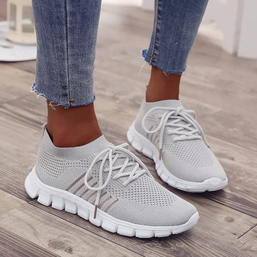 athleisure athletic shoes in blush pink with not applicable