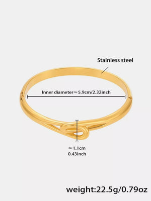 bracelet in Style C with zircon embellishment and not applicable