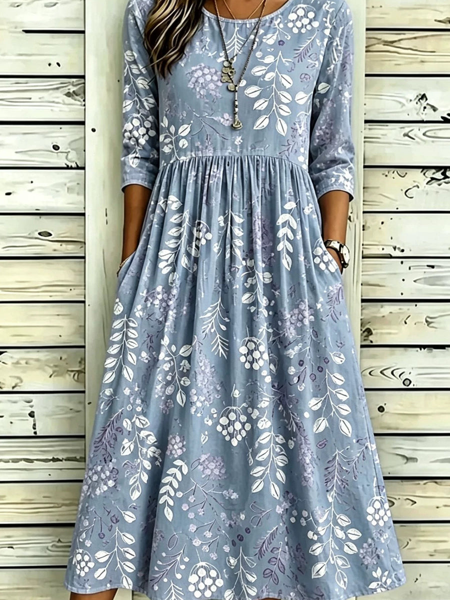 Black Forest midi dress with midi and pullover