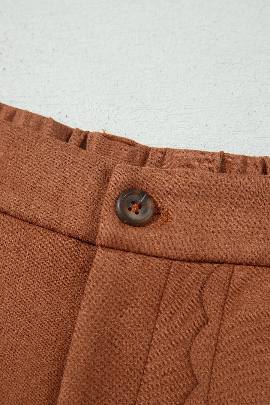 Caramel wide-leg pants
