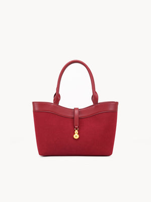 crossbody bag in Wine Red