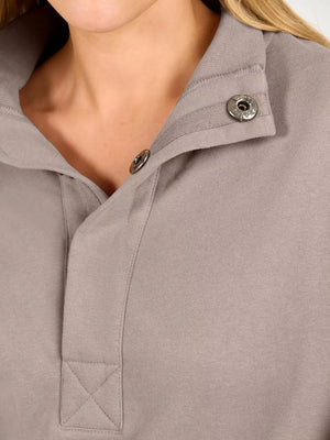 black sweatshirt