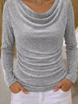 100% polyester Care instructions: Machine wash cold blouse in Burgundy with slim silhouette